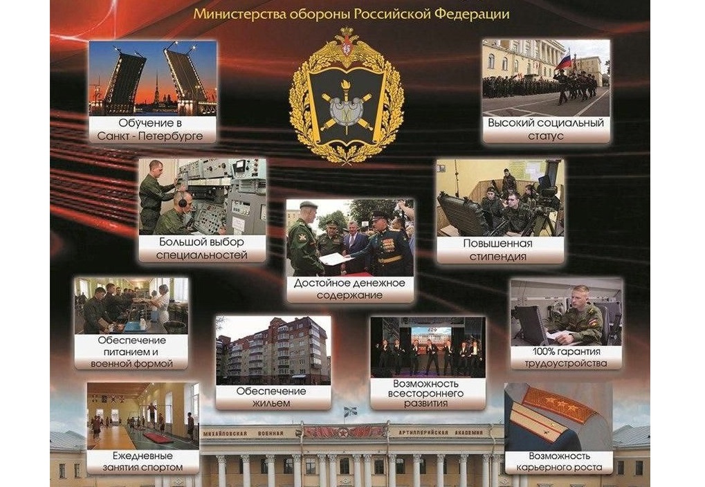 Военный комиссариат (Игринского и Якшур-Бодьинского районов УР) ведет прием заявлений граждан, желающих поступать в ВУЗы МО РФ в  2025 году..