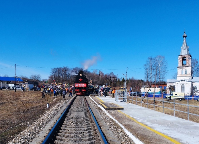 Закрытие ж/д переезда в селе Кекоран..