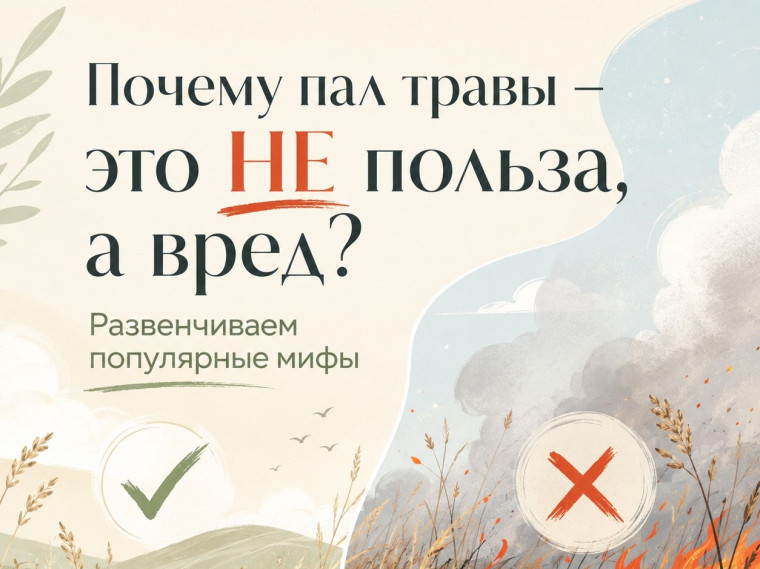 Не сжигай траву!.