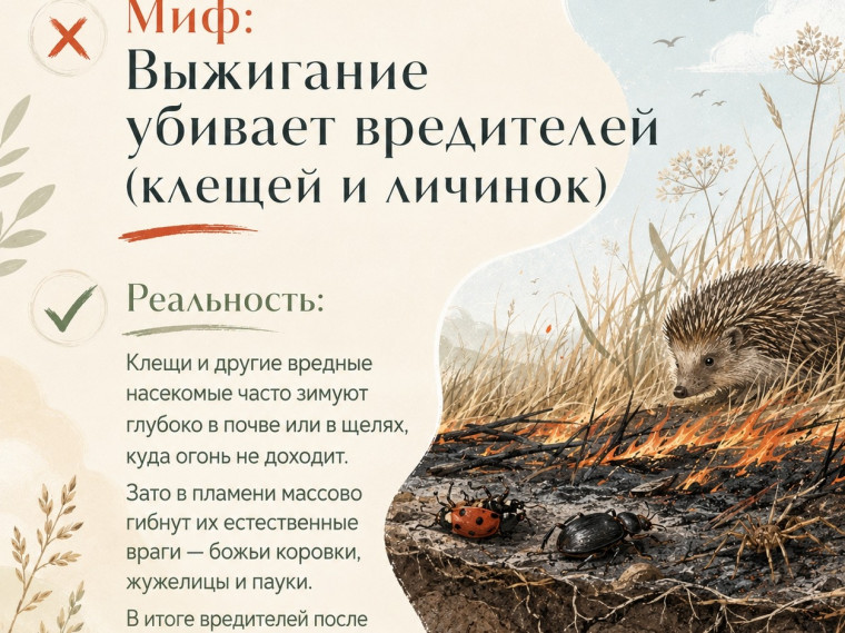 Не сжигай траву!.